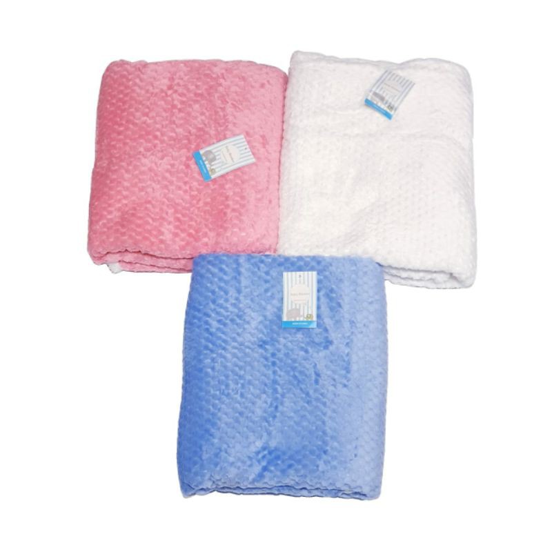 PREMIUM Baby and Toddler Double Fleece Blanket / Selimut Bayi dan Balita Premium