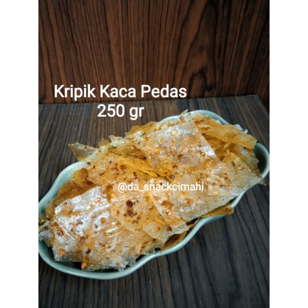 

Kripik Kaca Pedas 250 gr | Cemilan #da_snackcimahi
