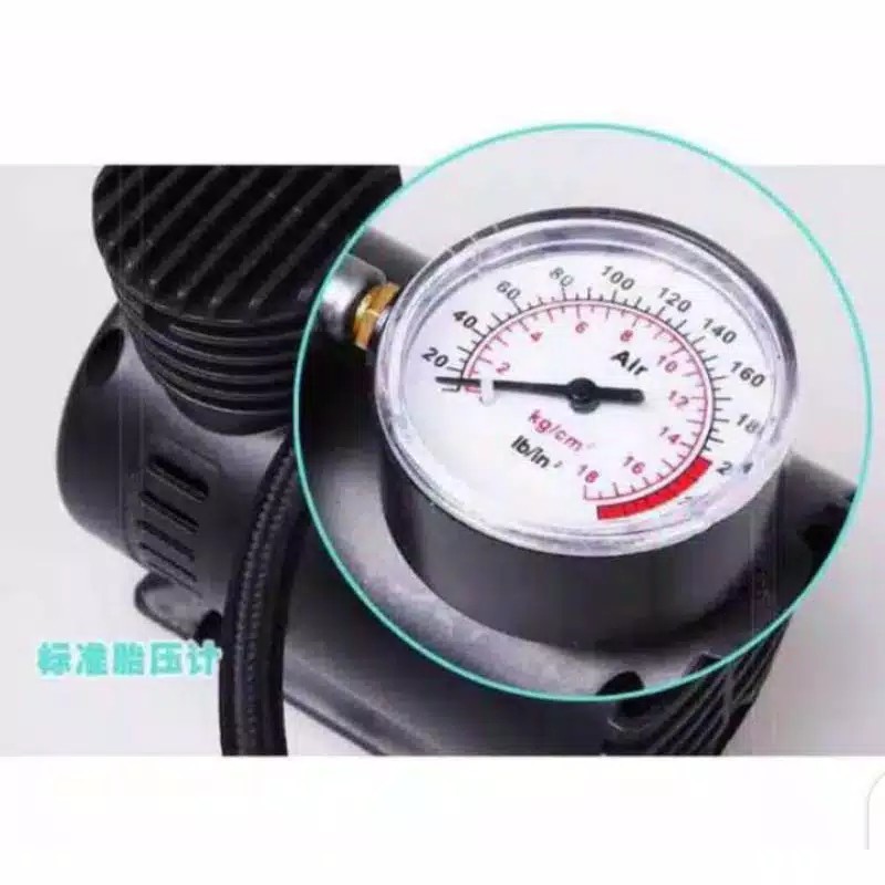 Kompresor Mini Pompa Angin Ban Mobil Motor Balon Air Compressor DC Lighter Car elektrik sepeda pompa ban dll-1
