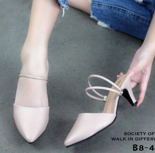 ABBUSHOES F 12  Sepatu Pesta Untuk Wanita Model High Heels wanita
