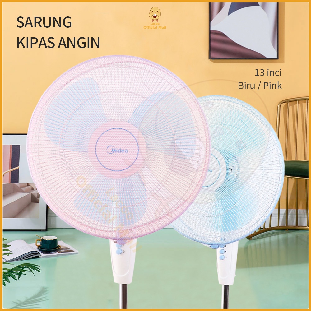 Lacoo Sarung penutup kipas angin anak untuk pelindung jari Fan Cover For Baby Safety
