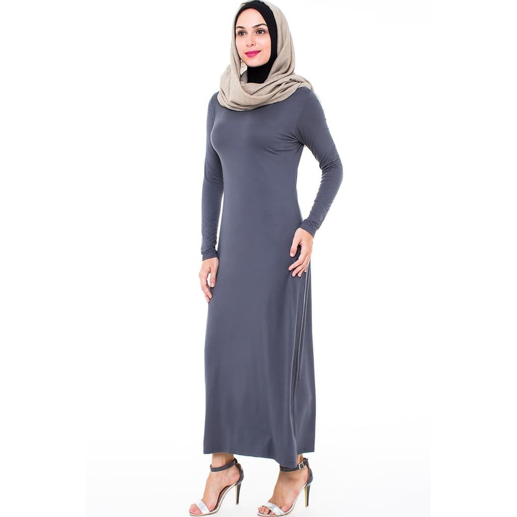 BAJU MANSET GAMIS PANJANG WANITA UKURAN ALL SIZE BAHAN SPANDEK ADEM MURAH MERIAH BISA COD