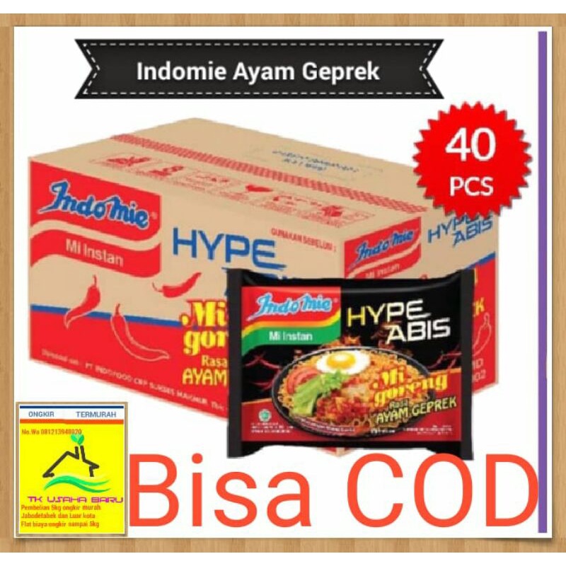 

Indomie Goreng Ayam Geprek 1 Dus 40 Pcs