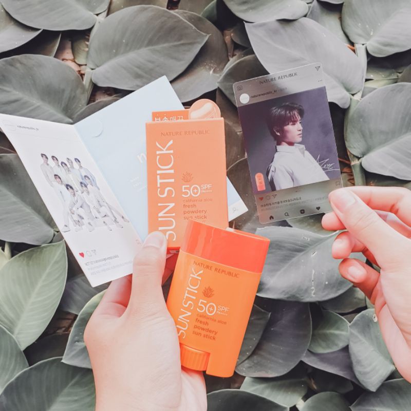 TAEYONG NATURE REPUBLIC TRANSPARENT PC PHOTOCARD