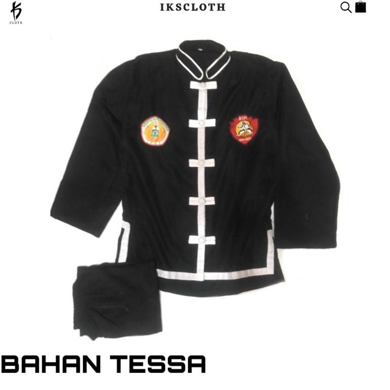 [KODE PRODUK JRTQR6376] Sakral Lengkap Bahan Tesa Baju Sakral Silat IKSPI Kera Sakti Full Bordir