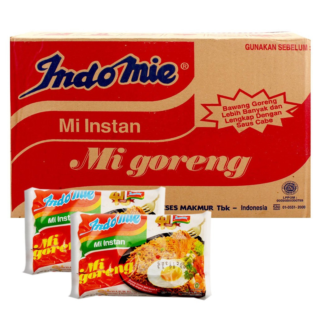 Jual Indomie Mie Instan Goreng Indonesia