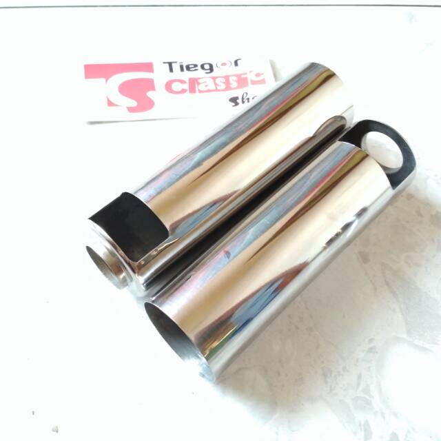 Selongsong Cover Shock breaker Depan Honda CB 100 Cb100 S90 Z S90z S110 Benly NOS