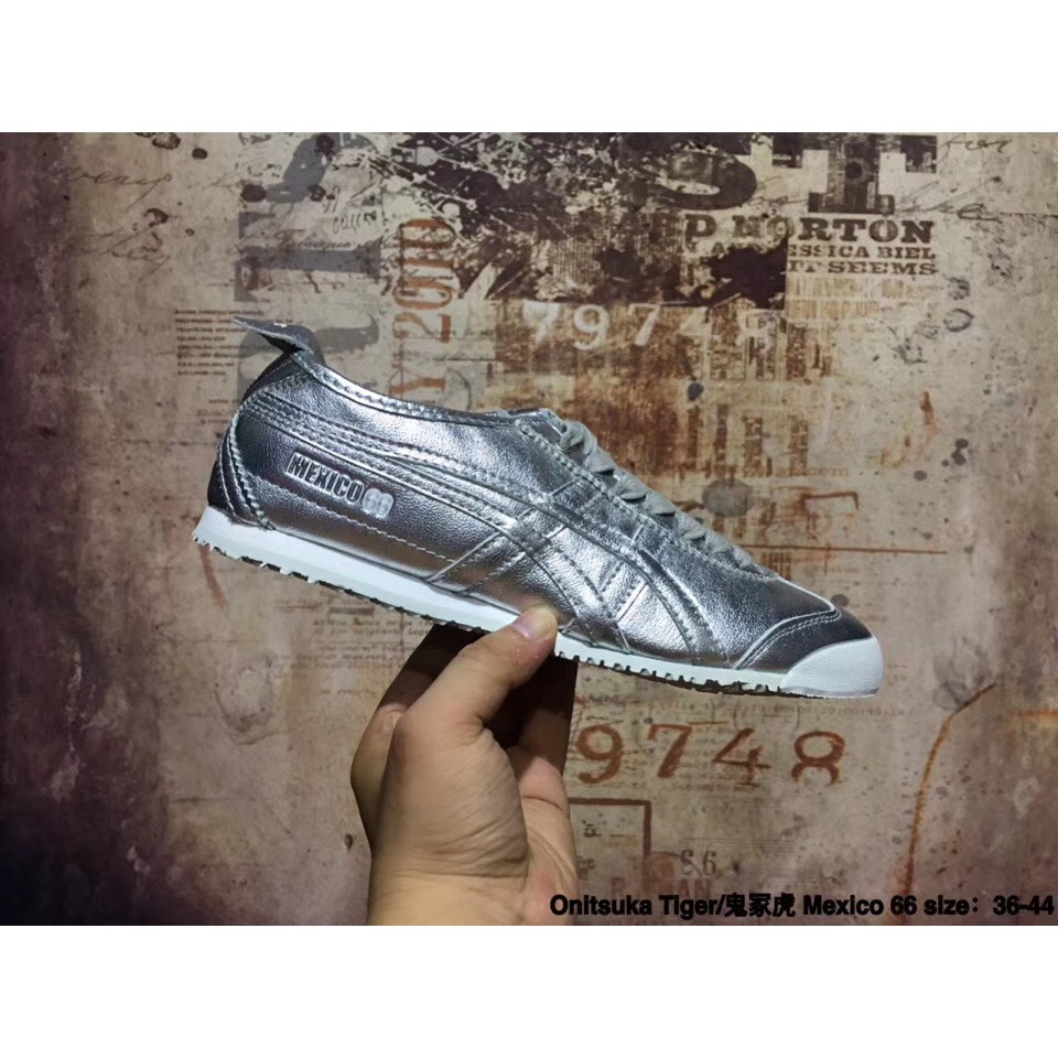 onitsuka tiger mexico 66 silver