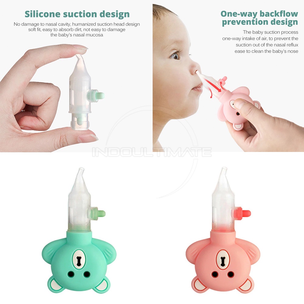 Alat Pembersih Hidung Bayi Anak pipet Ingus Bayi Alat Penyedot Ingus Bayi NC-021 Baby Nose Cleaner