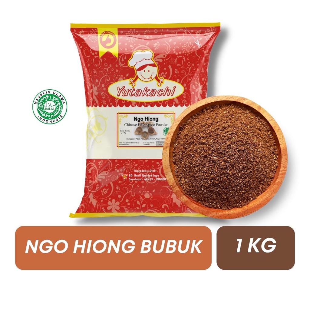 (HALAL) Bumbu Ngohiong 1Kg / Rempah Ngo hiong Powder / Chinese Five Spice /  Bumbu Masak Mix Instan / Pusat Bumbu