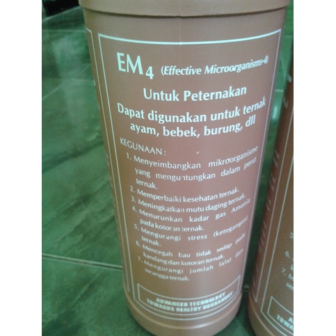 Probiotik Em4 Peternakan 1 Liter