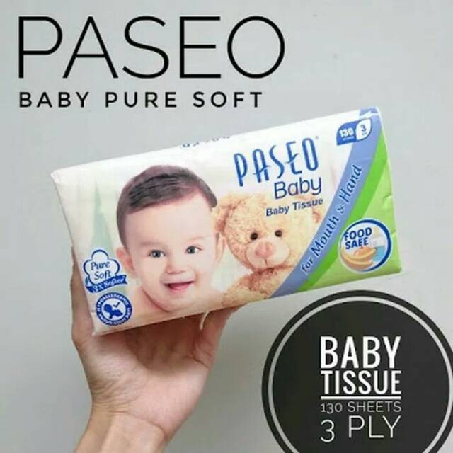 Paseo Baby Tissue 3 ply