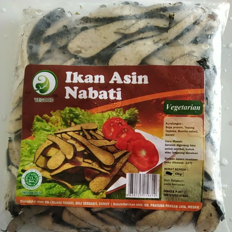 

ikan asin nabati 450g / frozen food vegetarian