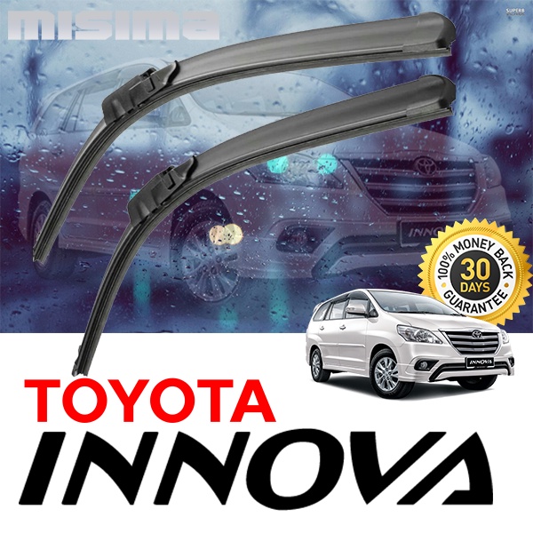 Wiper Depan HYBRID Set Toyota Innova 2004 - 2015 Premium