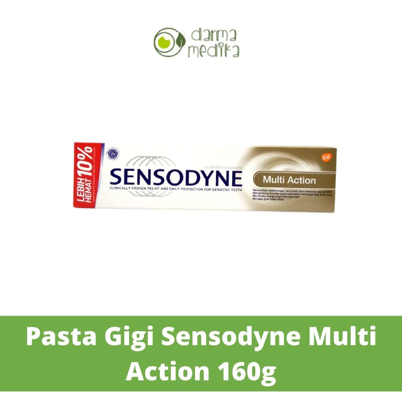 Sensodyne Pasta Gigi Sensitif Essensial Care Multi Action 160gr 160 gr