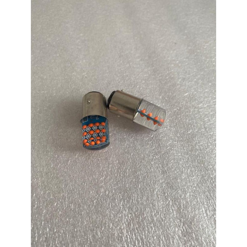 lampu rem mobil motor kaki 2 putar 12 volt nyala DIAM model batik