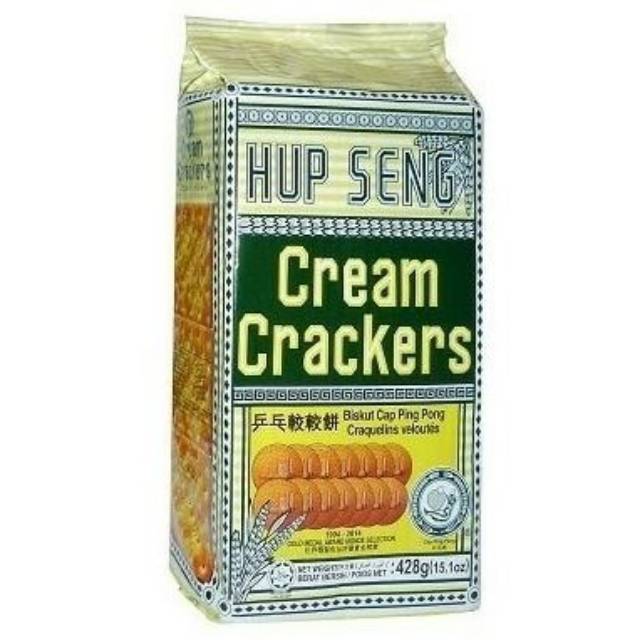 Hup Seng Cream Crackers / Roti Hup Seng Asin / Biskuit Hupseng asin