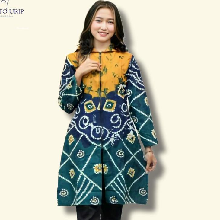 Tidak Diragukan.. Tunik Kantoran Seragam Baju Kantor Resmi Murah Unik Batik Sasirangan