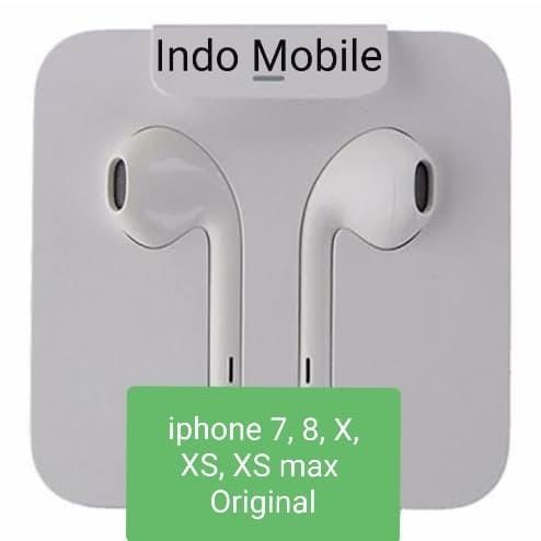 Headset Handsfree Earphone iphone 7 8 8plus X XS Xs max XR Original