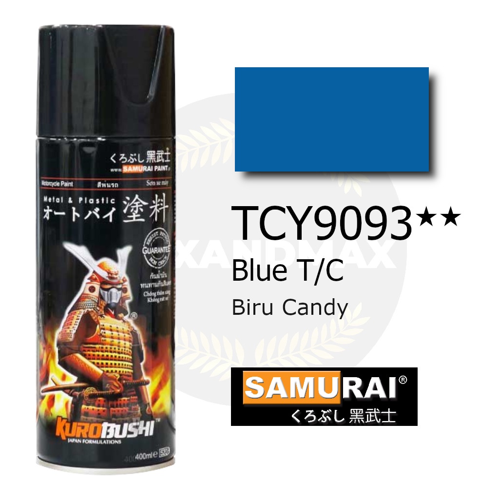 Samurai Paint Blue T/C TCY9093  400 ml - Cat Semprot