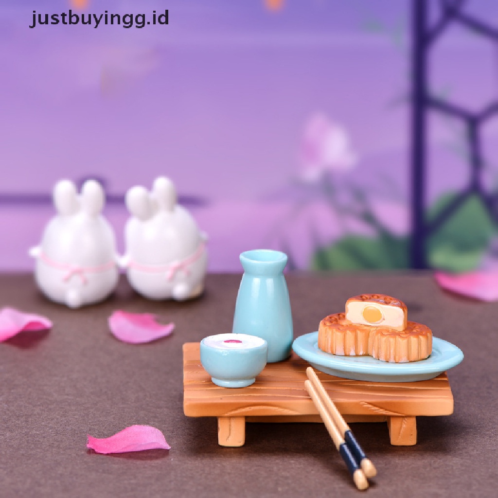 (Justbuyingg.Id) Miniatur Kelinci Untuk Dekorasi Taman / Festival / Musim Gugur