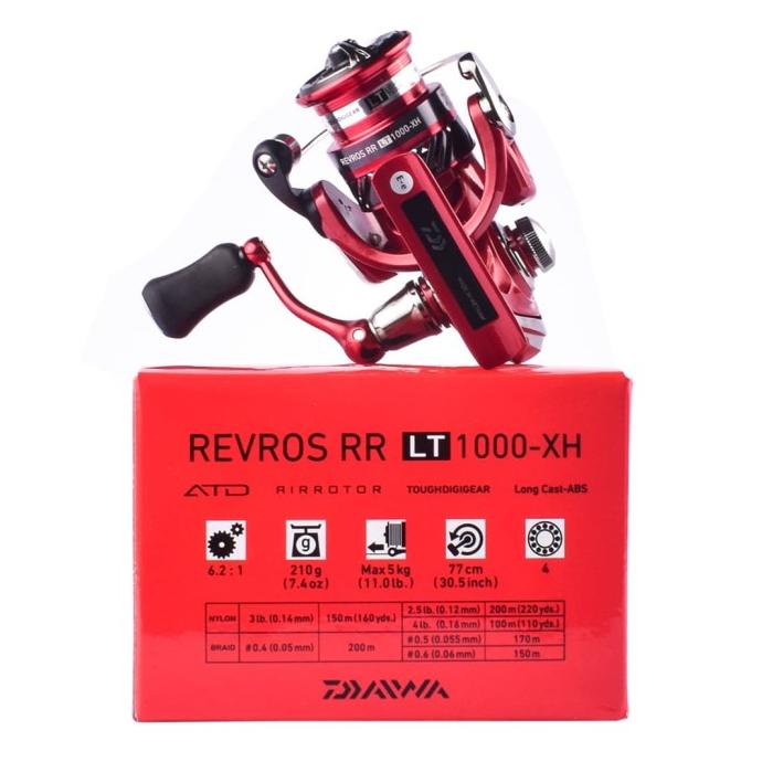 Reel Spinning Daiwa Revros RR 2019 LT 1000 XH