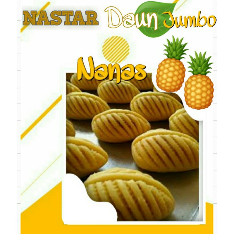 

Nastar wijsman daun Nanas JUMBO