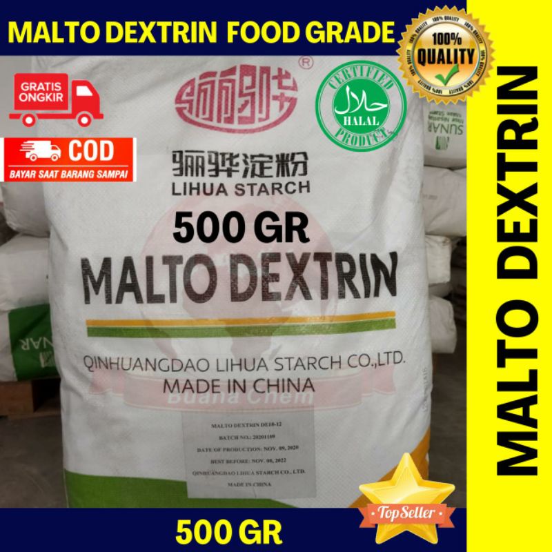 

MALTODEXTRIN 500 gr/ Dextrin / Filler Produk Netral