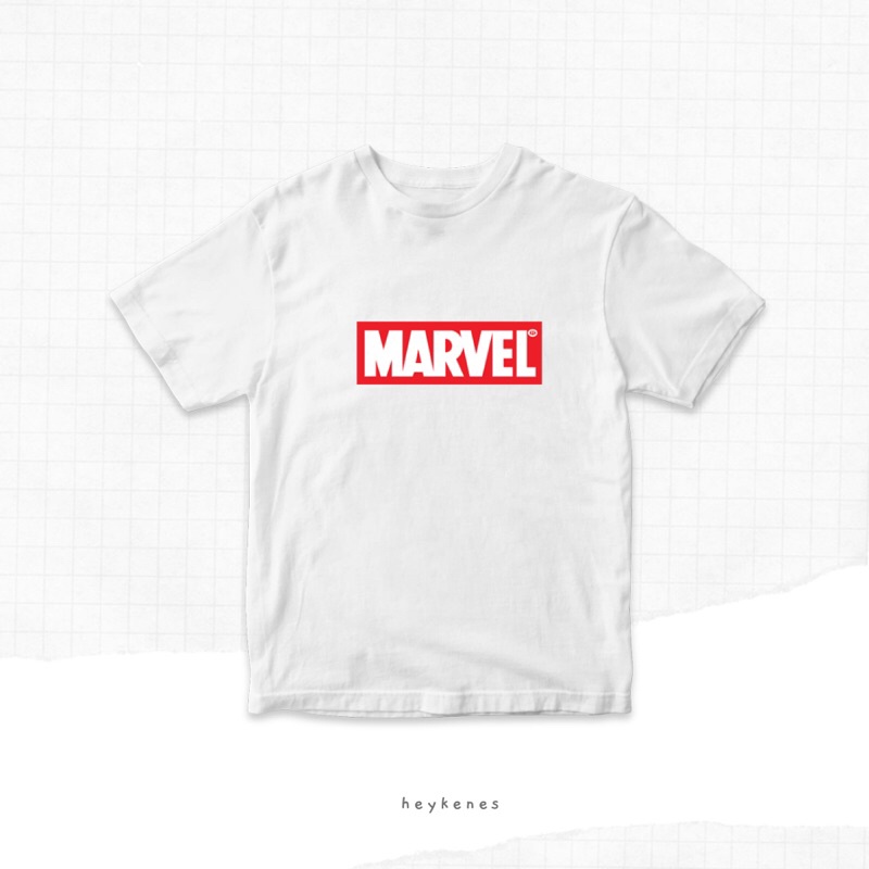 Heykenes Kaos Anak Marvel Cotton 30s