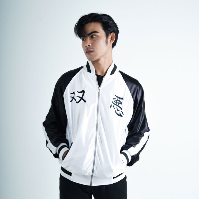 Jaket sukajan SMILEY KAWATA BROTHER anime tokyo revenge full bordir fan made