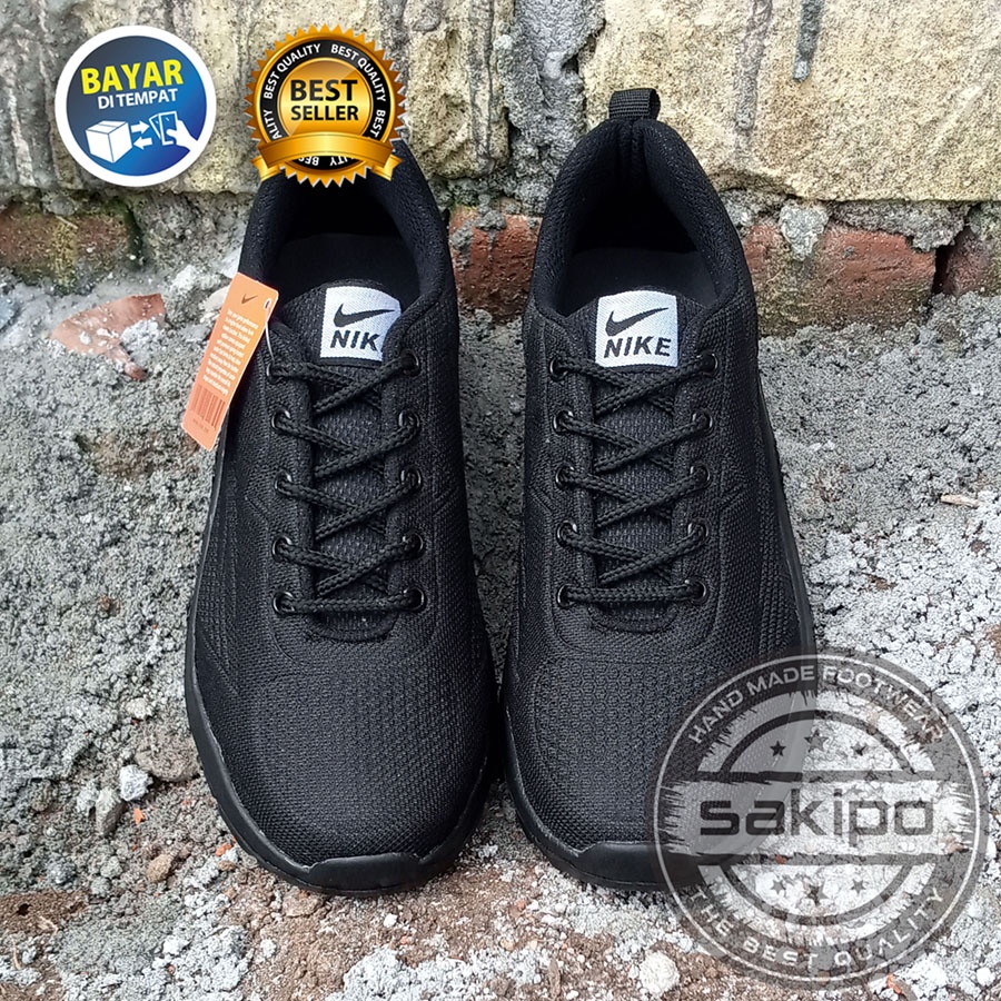 PROMO ANAK SEKOLAH !! SEPATU SEKOLAH HITAM POLOS SD SMP SMA SMK KULIAH / SEPATU KERJA HITAM PRIA WANITA MURAH TRENDI RINGAN DIPAKE / SEPATU OLAHRAGA SENAM AEROBIK / SEPATU LARI / SEPATU GERAK JALAN / SAKIPO