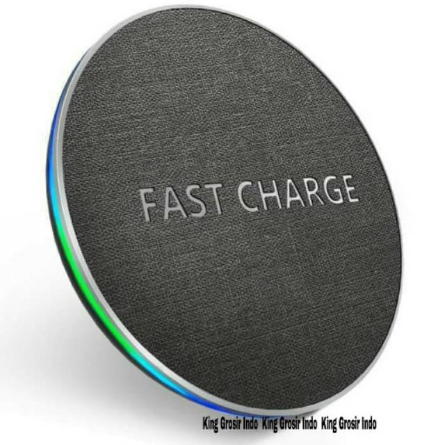 Wireless Charger 10 Watt Fast Charging For Samsung Iphone Oppo Xiaomi Realme Airpods Dll