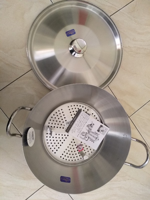 Wajan Bima Asian Wok D36cm, Bima Chefs Sus 304