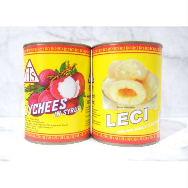 

LYCHEE IN SYRUP TTS / LECI KALENG TTS 567 GRAM / LYCHEE WILMOND 565 GR