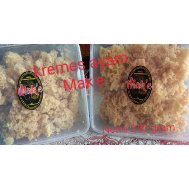 

Kremes ayam Mak'e