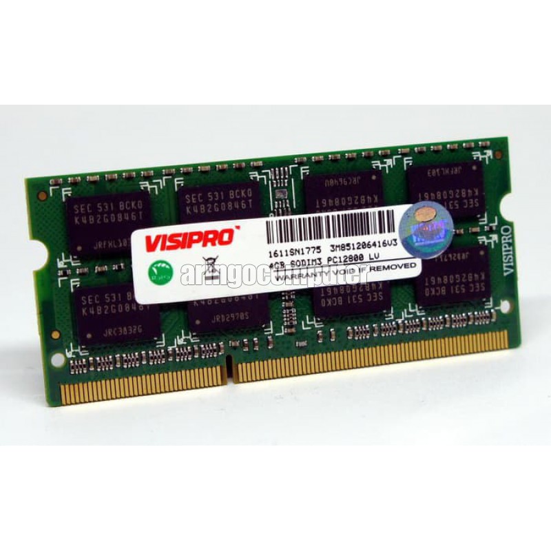 Memory (RAM) Visipro SODIMM DDR3L 4GB - untuk Laptop -