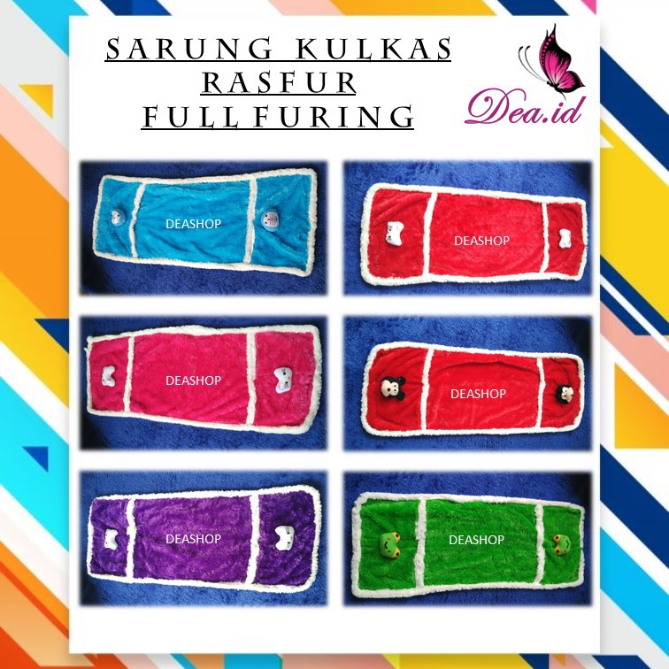 [DEASHOP] [HOME DECORATION] SARUNG KULKAS TAPLAK COVER KULKAS HOMESET GKM KARAKTER