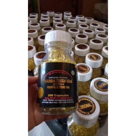 Habbatussauda Extra Propolis Trigona 200 Kapsul UMS | Habatussauda