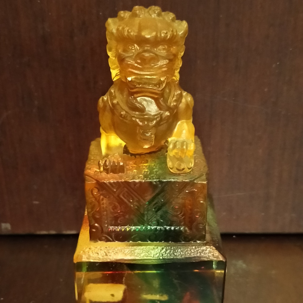 

China Glass Art Liu Li Stempel Naga Susun LC016