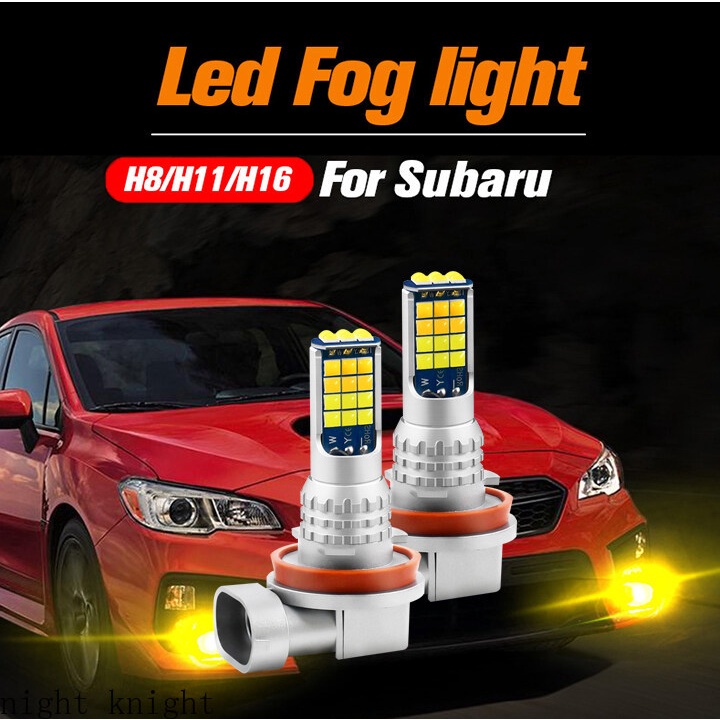 2pcs Lampu Kabut LED H8 H11 H16 Untuk Subaru Forester SJ SK 2013-2019 WRX STI Outback BR BS Legacy 5 6 Impreza Canbus