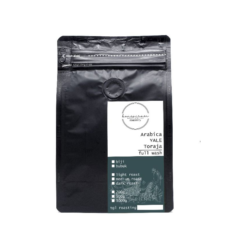 

Kopi Arabica YALE Toraja 200 g (biji/bubuk)