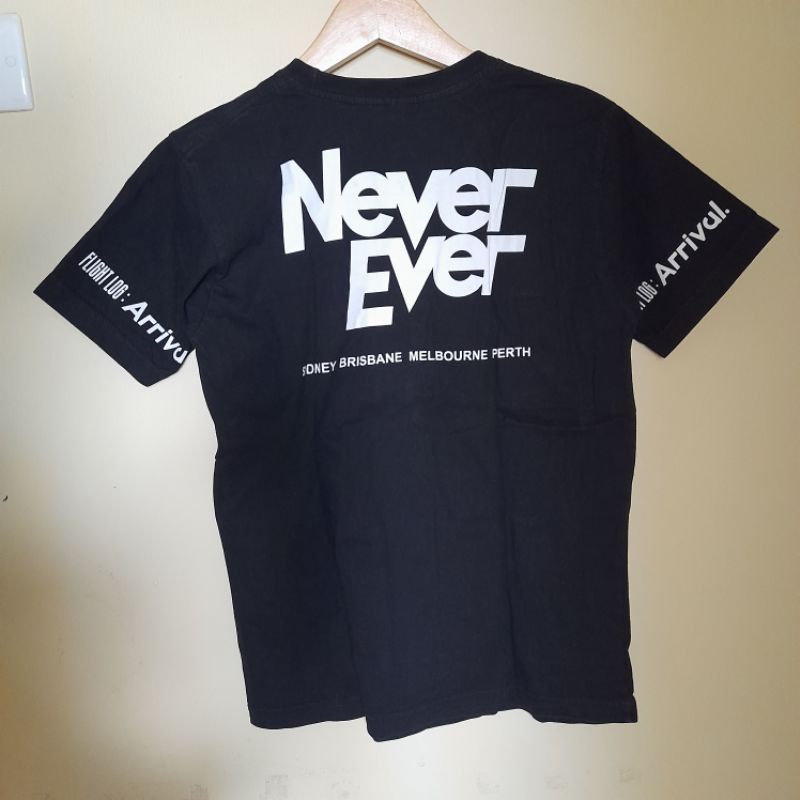 Preloved Kaos Got7 Never Ever Departure