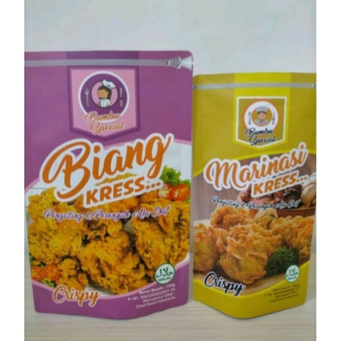 

Bumbu Fried Chicken kemasan 500 500