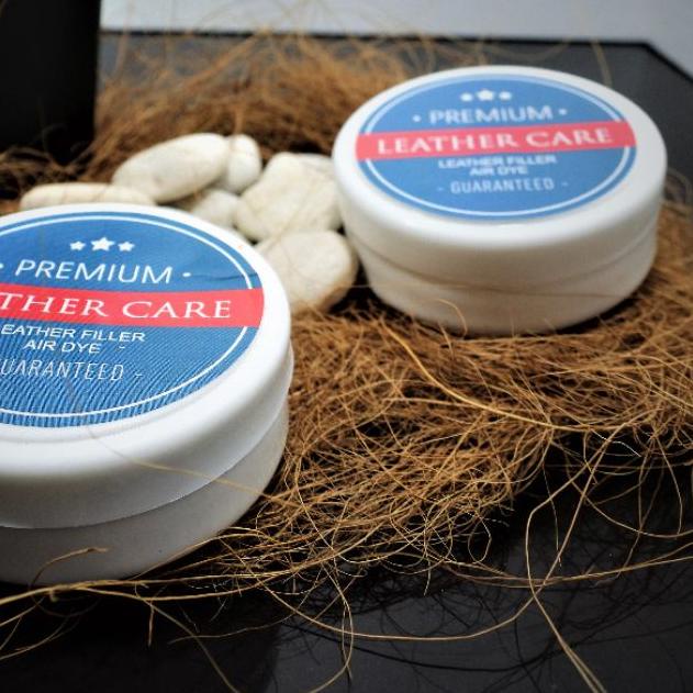 ➸ Leather Filler Premium (Dempul bahan kulit) dempul sepatu tas jaket dll ○