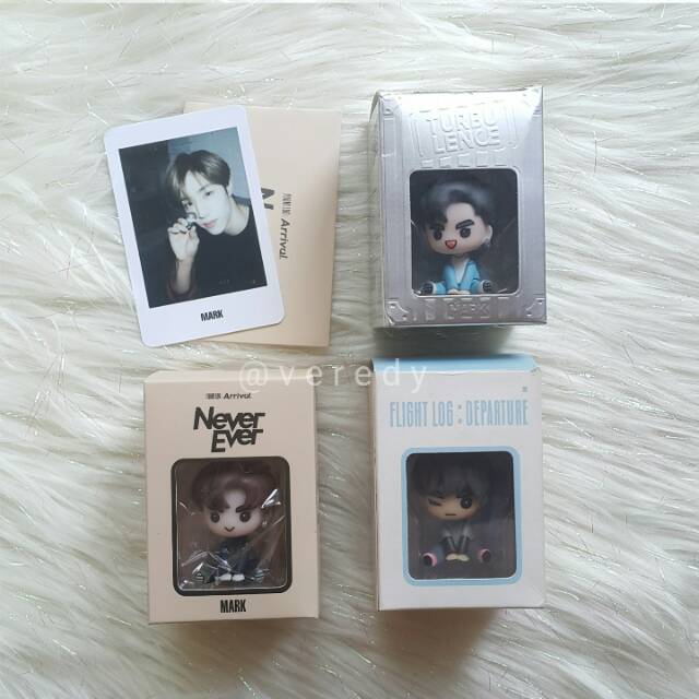 [MARK SET] GOT7 Mark Gotoon Baby Figure Flight Log Departure Turbulence Arrival