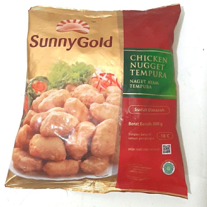 

PROMO Sunny Gold Chicken Nugget Tempura 500gr MURAH
