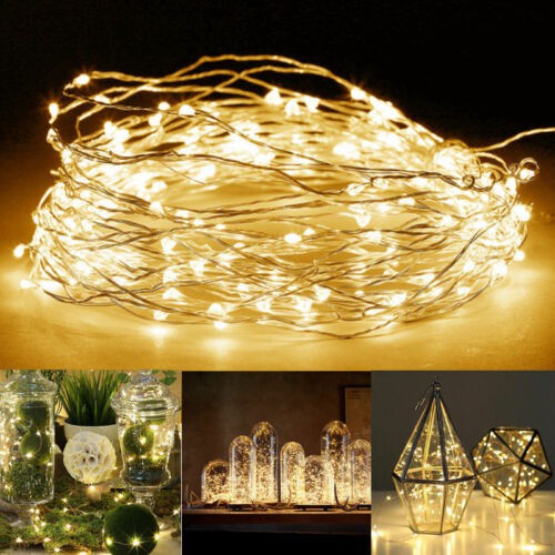 Lampu Led Tumblr 10 Meter Warm White Lampu Hias Dekorasi Pohon Natal UKURAN MURNI 10 METER UTUH Dan 100pc LED