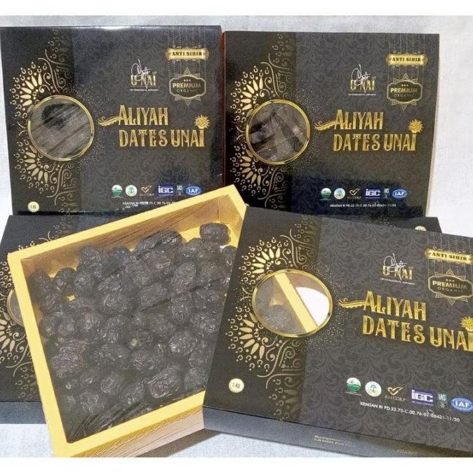 

KURMA AJWA ALIYAH UNAI PREMIUM ORGANIK 1KG DFDFG3545