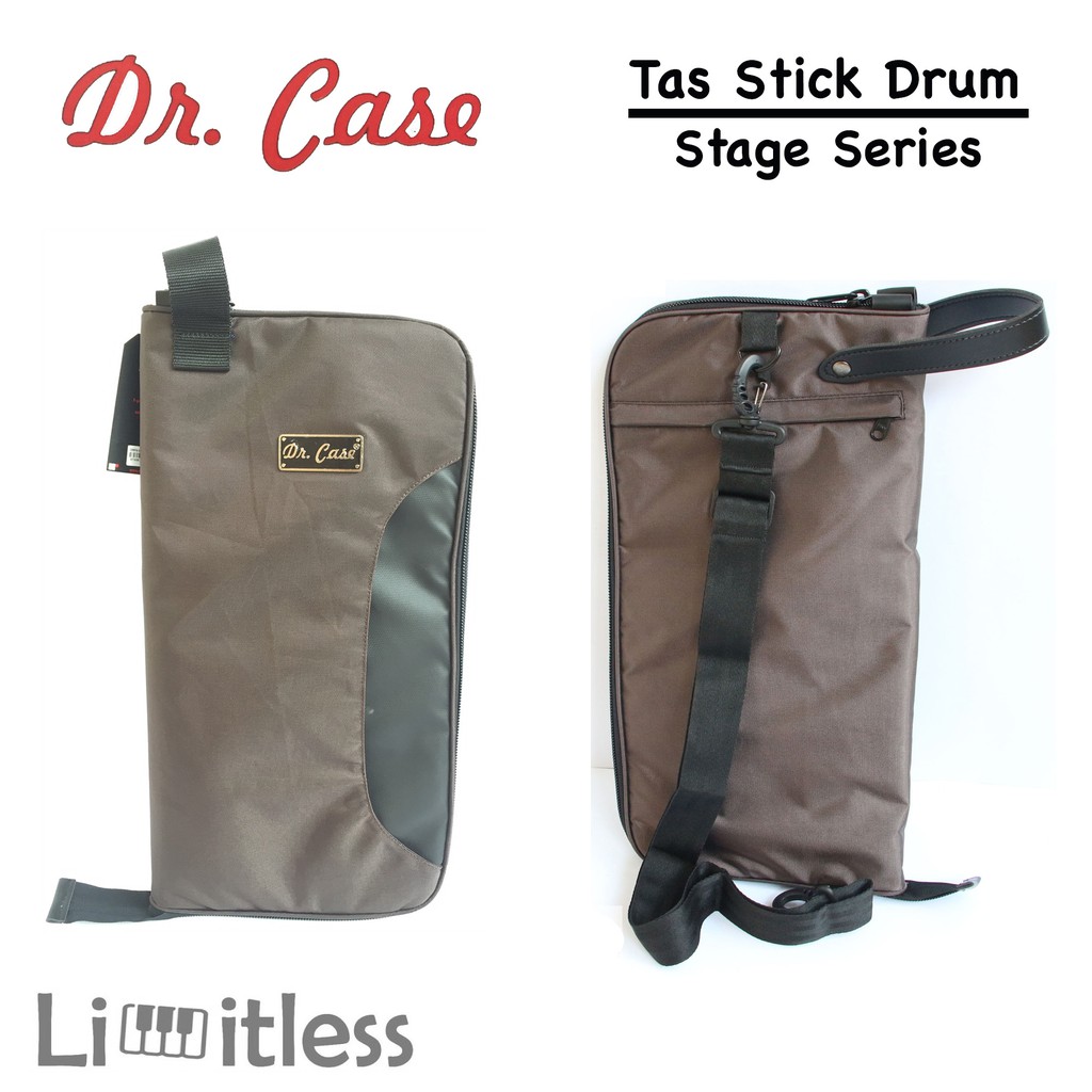 Tas Stick Drum Dr Case Gig Bag Stik Drum Warna Cokelat