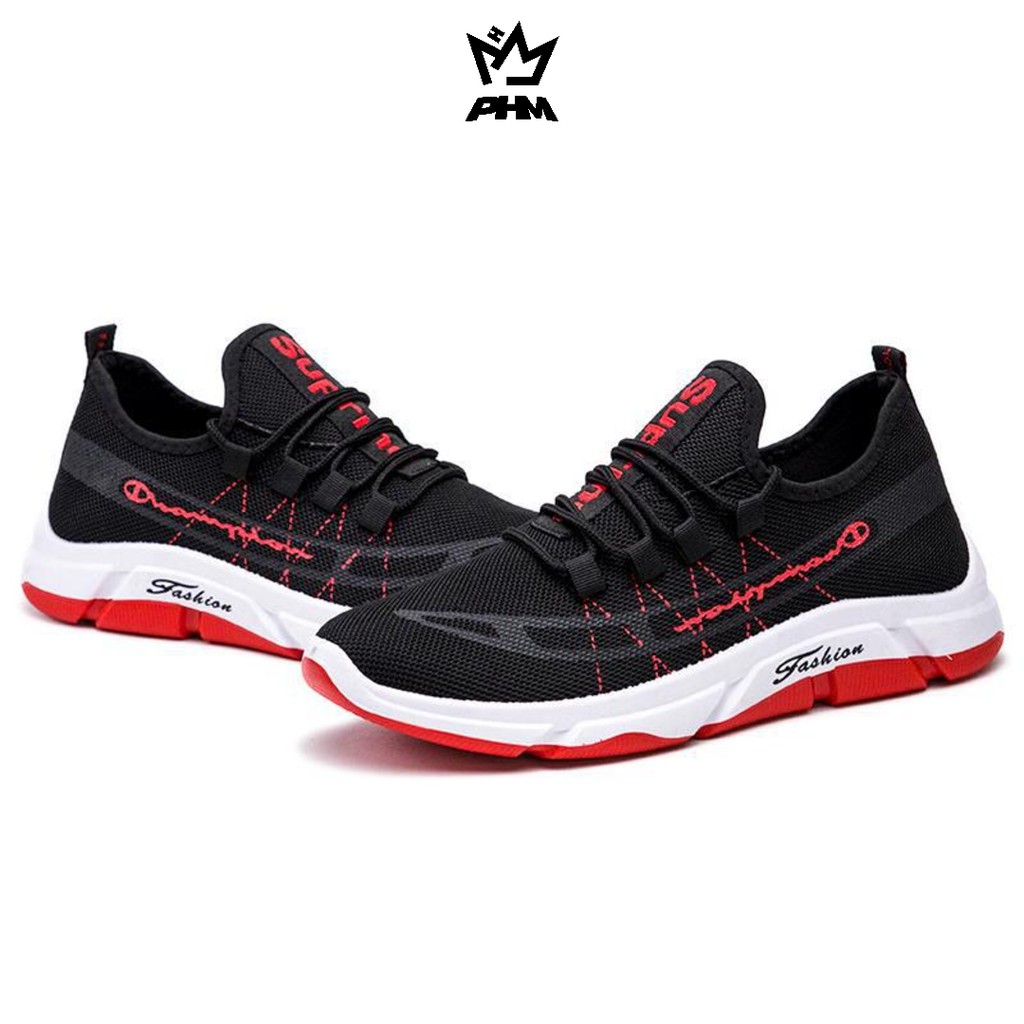 PHM Shoes 1 Hektor Sepatu Sneakers Pria Olahraga Sport Shoes Casual Slip On-7